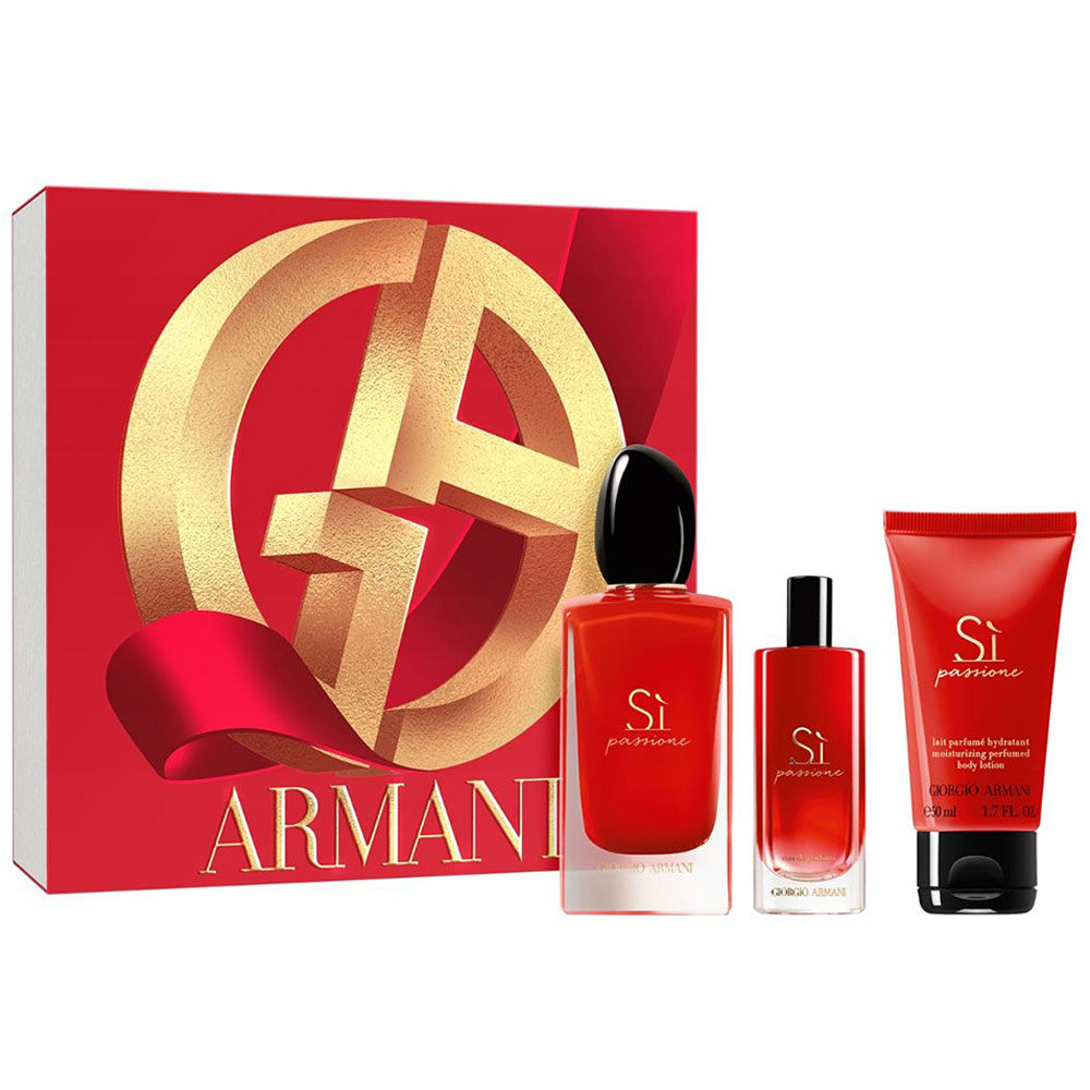 Abu Shakra Stores: All you need from Perfumes, Makeup, Skin Care, Watches,  Accessories & Jewelry. For Men & Women. Giorgio Armani Si Passione EDP  100Ml + EDP 15Ml + Body Lotion 50Ml