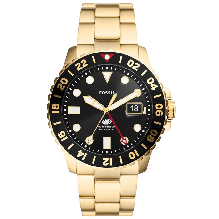 All gold fossil watch men's best sale