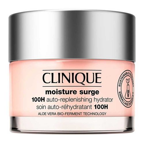 Clinique Moisture Surge 100H Auto-Replenishing Hydrator Oil Free Face Moisturizer With Hyaluronic Acid For All Skin Types 30ml