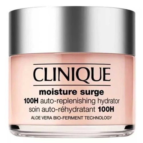 Clinique Moisture Surge 100H Auto-Replenishing Hydrator Oil Free Face Moisturizer With Hyaluronic Acid For All Skin Types 125ml