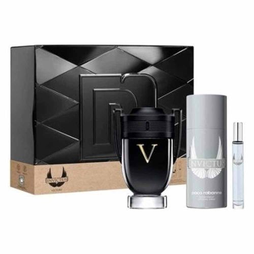 Invictus Victory EDP 100Ml + EDP 10Ml + Deodorant 150Ml Gift Set For Men