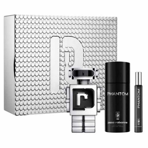 Phantom EDT 100Ml + EDT 10Ml + Deodorant 150Ml Gift Set For Men