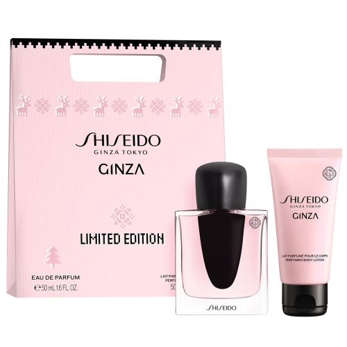 Ginza EDP 50Ml + Body Lotion 50Ml + Shopping Bag Kit Gift Set For Women