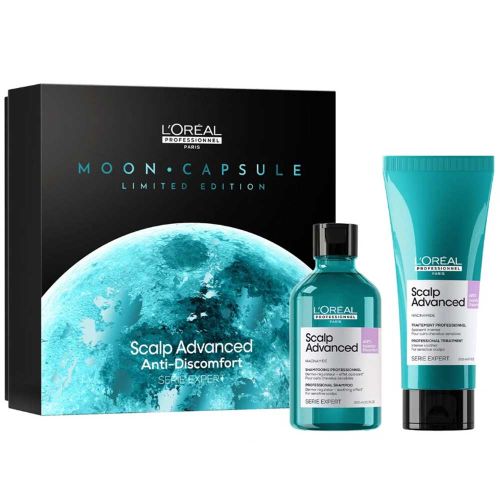 L'oreal Professionnel Serie Expert Scalp Advanced Moon Capsule Shampoo 300Ml + Treatment 200Ml Gift Set