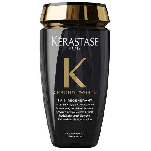 Kerastase Chronologist Bain Regenerate Shampoo For Weakened Hair Anti-Aging Hydrating & Smoothing Infused With Hyaluronic Acid & Abyssine 250ml