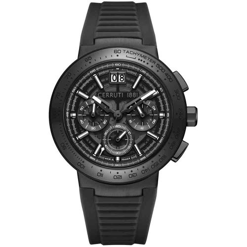 Cerruti 1881 CIWGO0085905 Men’s Watch 45mm Black