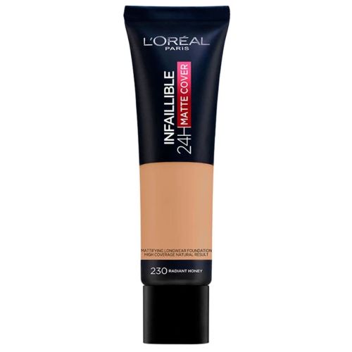 L'oreal Infallible 24H Matte Cover Foundation 230 Radiant Honey