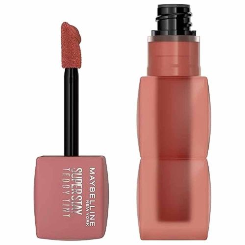 Maybelline New York Super Stay Teddy Tint Lip Gloss 100 Kitten Heel
