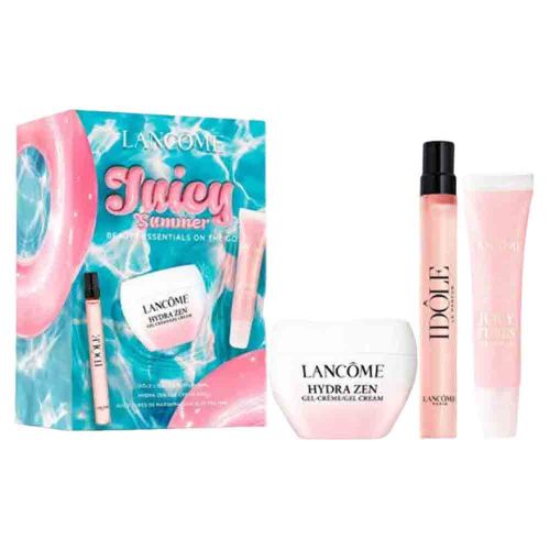 Lancome Summer Juicy Beauty Essentials dôle EDP 10 Ml + Hydra Zen Gel Cream 15 Ml + Juicy Tubes 05 Marshmallow Electro Gift Set