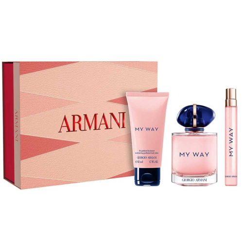My Way EDP 90Ml + EDP 10Ml + Body Lotion 50Ml Gift Set For Women