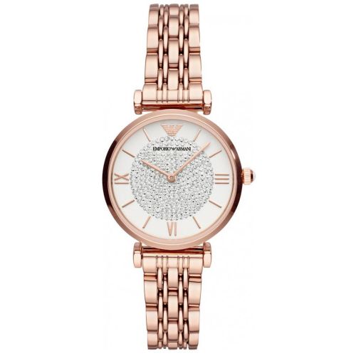 Emporio Armani AR11244 Women’s Watch 39 Mm Rose Gold