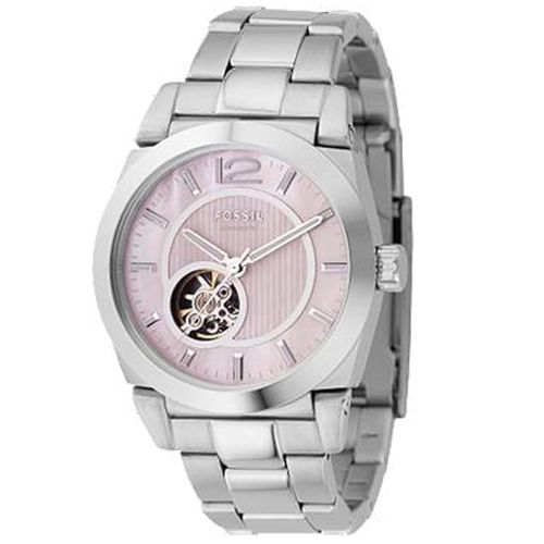 Fossil ME3015 Unisex Watch 39 Mm Silver