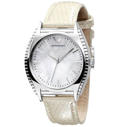 Emporio Armani AR0486 Women’s Watch 39 Mm Beige