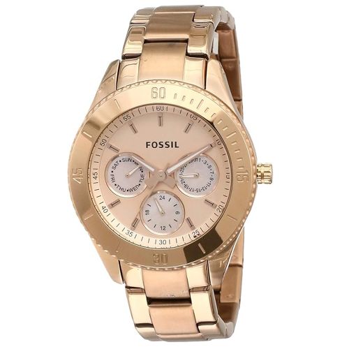 Fossil ES2859 Women's Watch 37 Mm Rose Gold