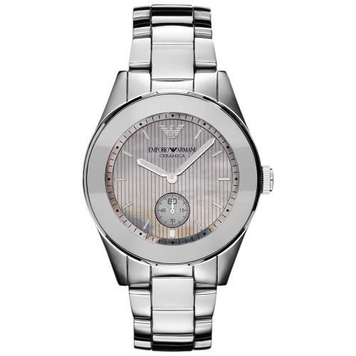 Emporio Armani AR1463 Women’s Watch 39 Mm Silver 