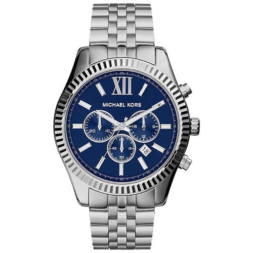 Michael Kors MK8280 Men’s Watch 45 Mm Silver