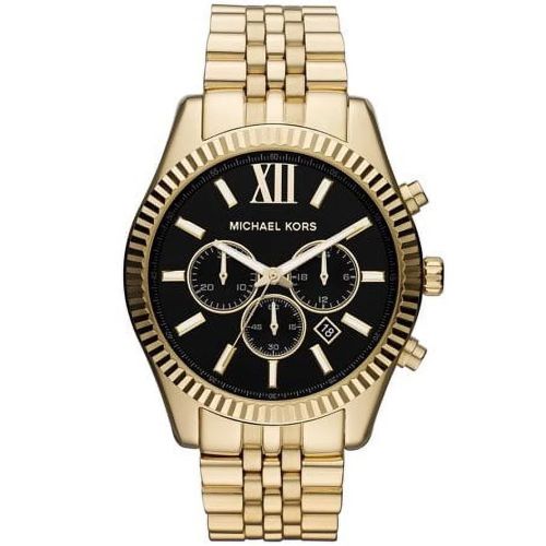 Michael Kors MK8286 Men’s Watch 45 Mm Gold