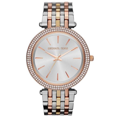 Michael Kors Mk3203 Women’s Watch 39mm Silver Gold