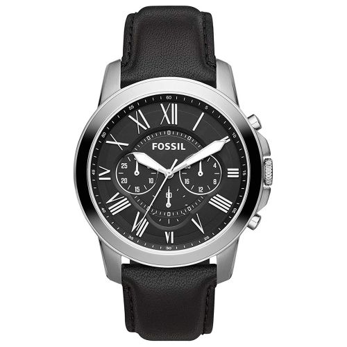 Fossil FS4812 Men’s Watch 44 Mm Black