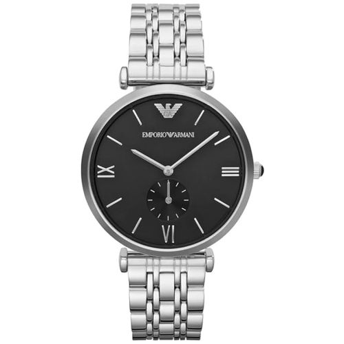 Emporio Armani AR1676 Men's Watch 40 Mm Silver