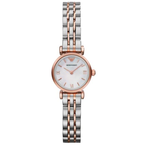 Emporio Armani AR1764 Women’s Watch 32 Mm Silver Gold   