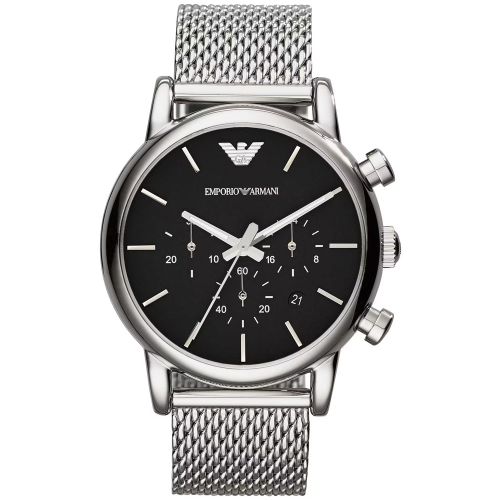 Emporio Armani AR1811 Men's Watch 41 Mm Silver