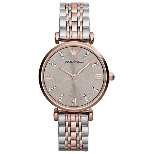 Emporio Armani AR1840 Women’s Watch 32 Mm Silver Gold