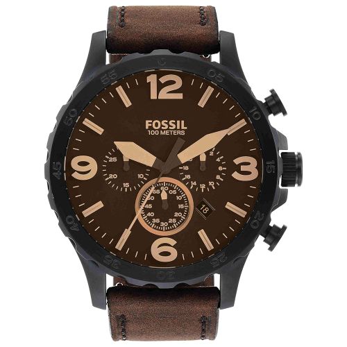 Fossil JR1487 Men’s Watch 50 Mm Brown 