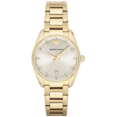 Emporio Armani AR6064 Women’s Watch 36 Mm Gold