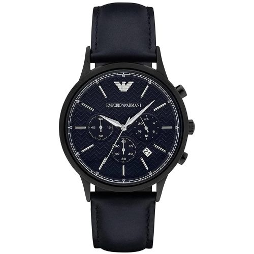 Emporio Armani AR2481 Men's Watch 43 Mm Blue