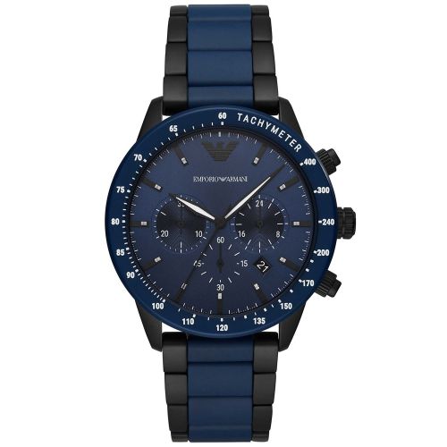 Emporio Armani AR70001 Men's Watch 43 Mm Blue