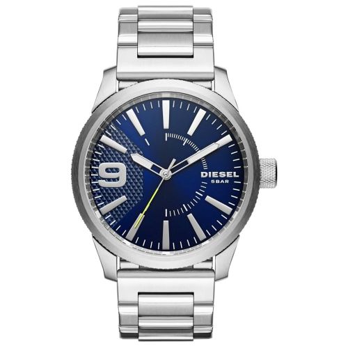 Diesel DZ1763 Men’s Watch 46 Mm Silver 