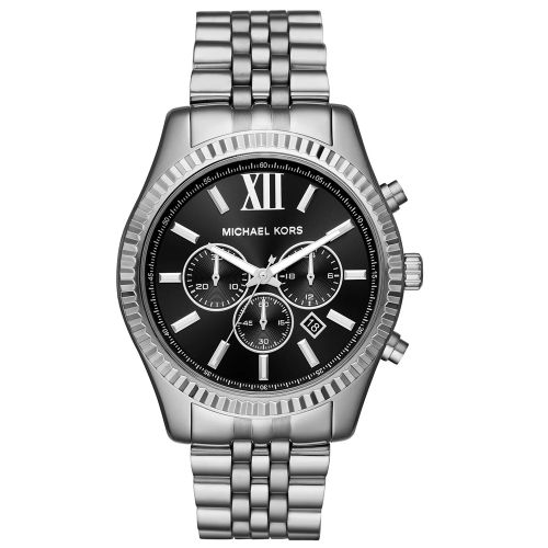 Michael Kors MK8602 Men’s Watch 45 Mm Silver