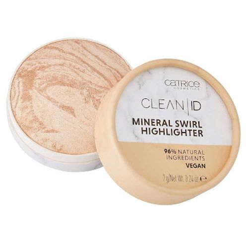 Catrice Clean Id Mineral Swirl Highlighter 020 Gold On Snow White! 