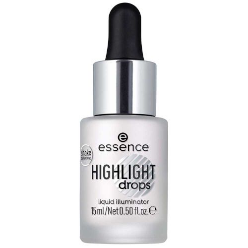 Essence Liquid Highlighter Drops Liquid Illuminator 10 Silver Lining