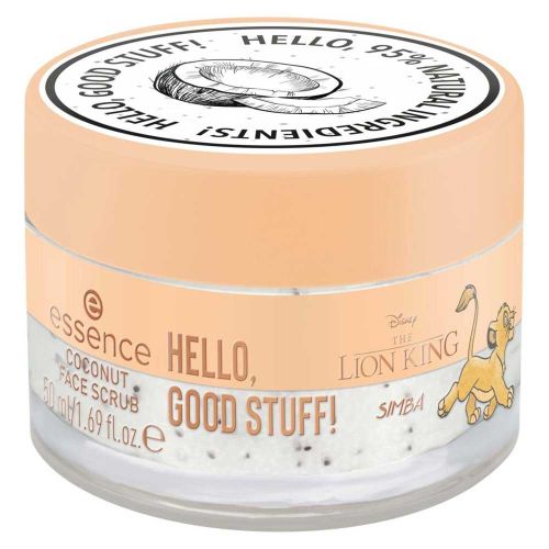 Essence The Lion King HELLO, GOOD STUFF! Coconut Face Scrub 50 ml