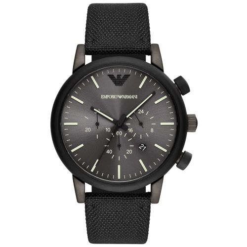 Emporio Armani AR11409 Men's Watch 46 Mm Black 