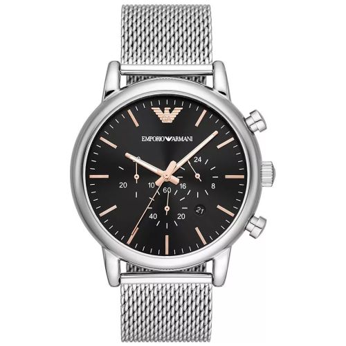 Emporio Armani AR11429 Men's Watch 46 Mm Silver