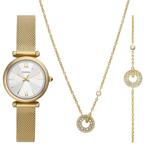 Fossil FES5251SET Women's Watch 28 Mm Gold