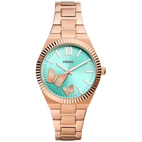 Fossil ES5277 Women's Watch 38 Mm Rose Gold