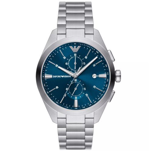 Emporio Armani AR11541 Men's Watch 43 Mm Silver