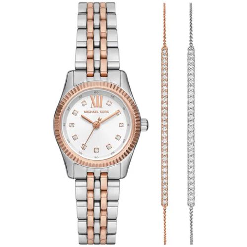 Michael Kors MK4817 Women’s Watch 26 Mm Silver Gold