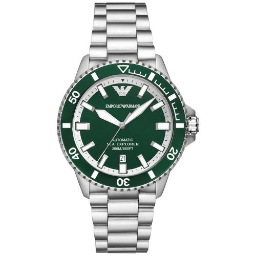 Emporio Armani Ar60080 Men's Watch 43 Mm Silver