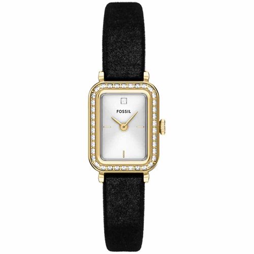 Fossil ES5437 Raquel Women's Watch 18mm Black