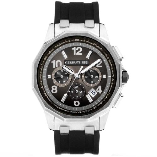 Cerruti 1881 CIWGQ2224101 Men’s Watch 46mm Black   