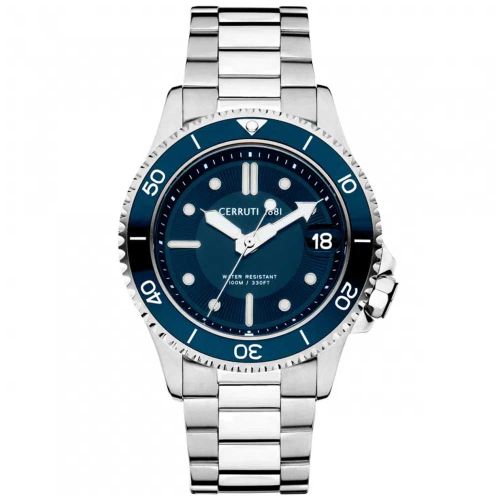 Cerruti 1881 CIWGH2224205 Men’s Watch 43mm Silver 