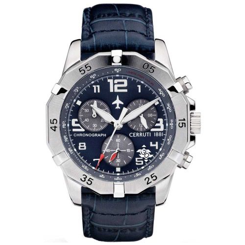 Cerruti 1881 Ciwgc2224401 Men’s Watch 44mm Blue