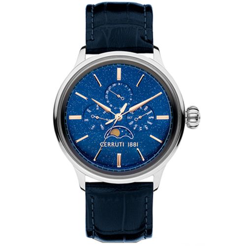 Cerruti CIWGF2224605 Men's Watch 43mm Blue 
