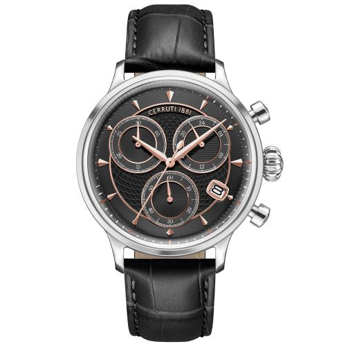 Cerruti 1881 Ciwgc0073301 Men’s Watch 40mm Black 