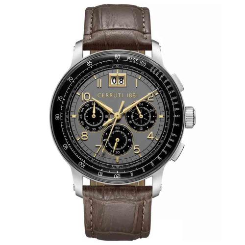 Cerruti 1881 CIWGC0084602 Men’s Watch 43mm Brown